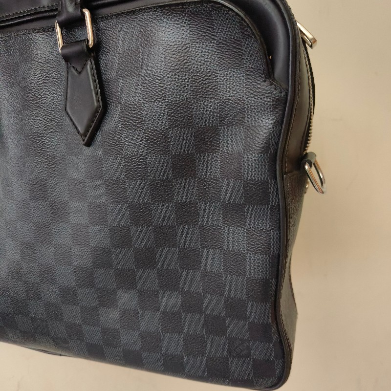 ‼️母親節狂降🫅‼️（原$26800）只到5/10⏰【8成新】㊣✨Louis Vuitton✨（附防塵袋）路易威登 LV 棋盤格 兩用 商務 手提包 公事包 電腦包 肩背包🌳二手樹屋🌳-17