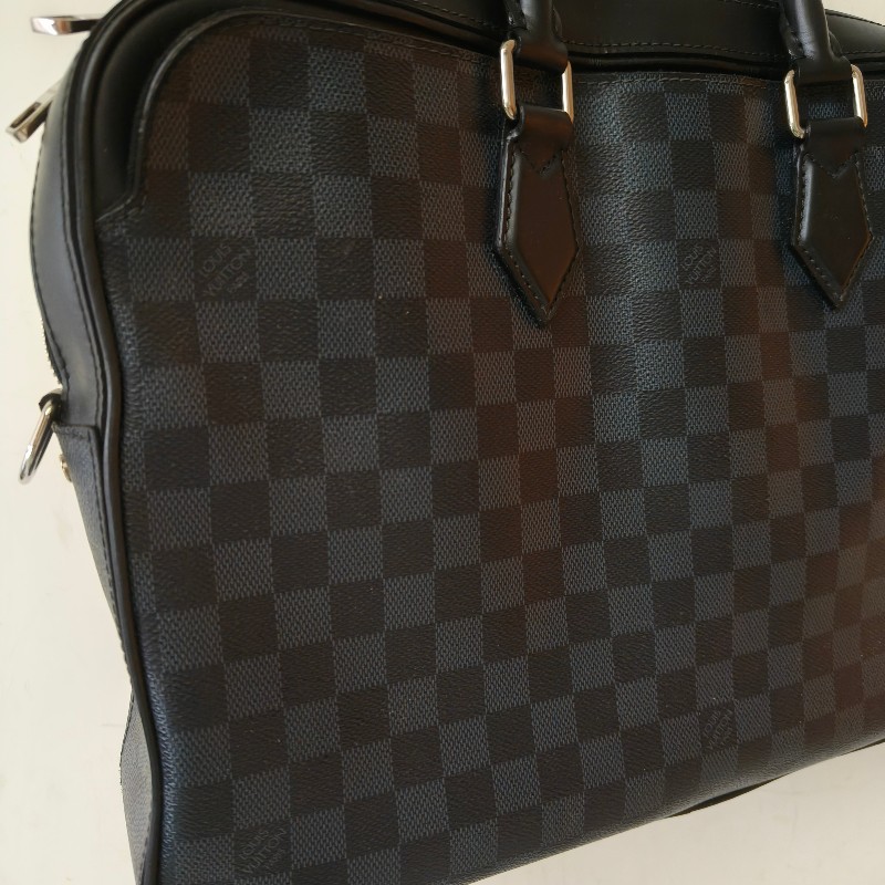 ‼️母親節狂降🫅‼️（原$26800）只到5/10⏰【8成新】㊣✨Louis Vuitton✨（附防塵袋）路易威登 LV 棋盤格 兩用 商務 手提包 公事包 電腦包 肩背包🌳二手樹屋🌳-18