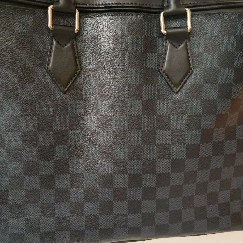 ‼️母親節狂降🫅‼️（原$26800）只到5/10⏰【8成新】㊣✨Louis Vuitton✨（附防塵袋）路易威登 LV 棋盤格 兩用 商務 手提包 公事包 電腦包 肩背包🌳二手樹屋🌳-19
