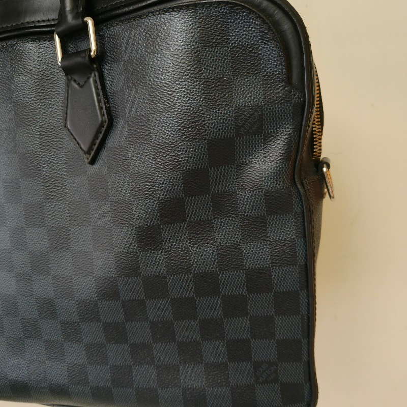‼️母親節狂降🫅‼️（原$26800）只到5/10⏰【8成新】㊣✨Louis Vuitton✨（附防塵袋）路易威登 LV 棋盤格 兩用 商務 手提包 公事包 電腦包 肩背包🌳二手樹屋🌳-20
