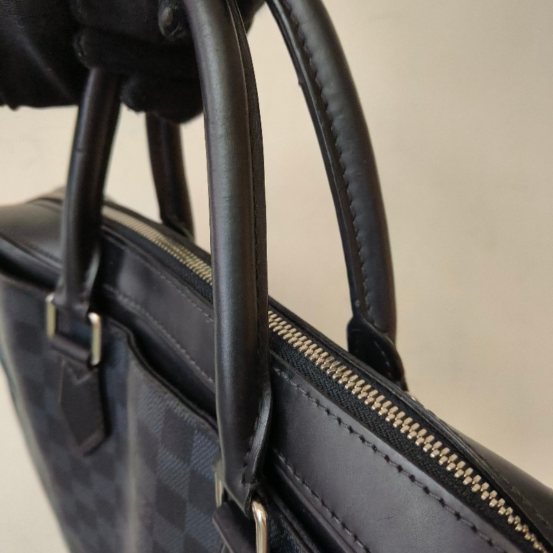 ‼️母親節狂降🫅‼️（原$26800）只到5/10⏰【8成新】㊣✨Louis Vuitton✨（附防塵袋）路易威登 LV 棋盤格 兩用 商務 手提包 公事包 電腦包 肩背包🌳二手樹屋🌳-24