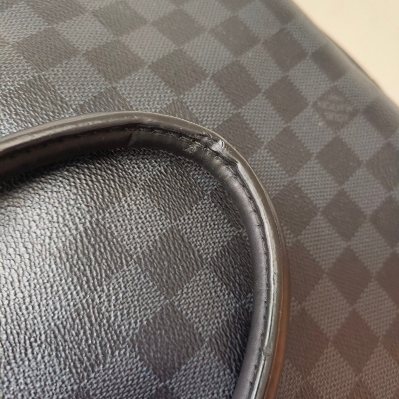 ‼️母親節狂降🫅‼️（原$26800）只到5/10⏰【8成新】㊣✨Louis Vuitton✨（附防塵袋）路易威登 LV 棋盤格 兩用 商務 手提包 公事包 電腦包 肩背包🌳二手樹屋🌳-27