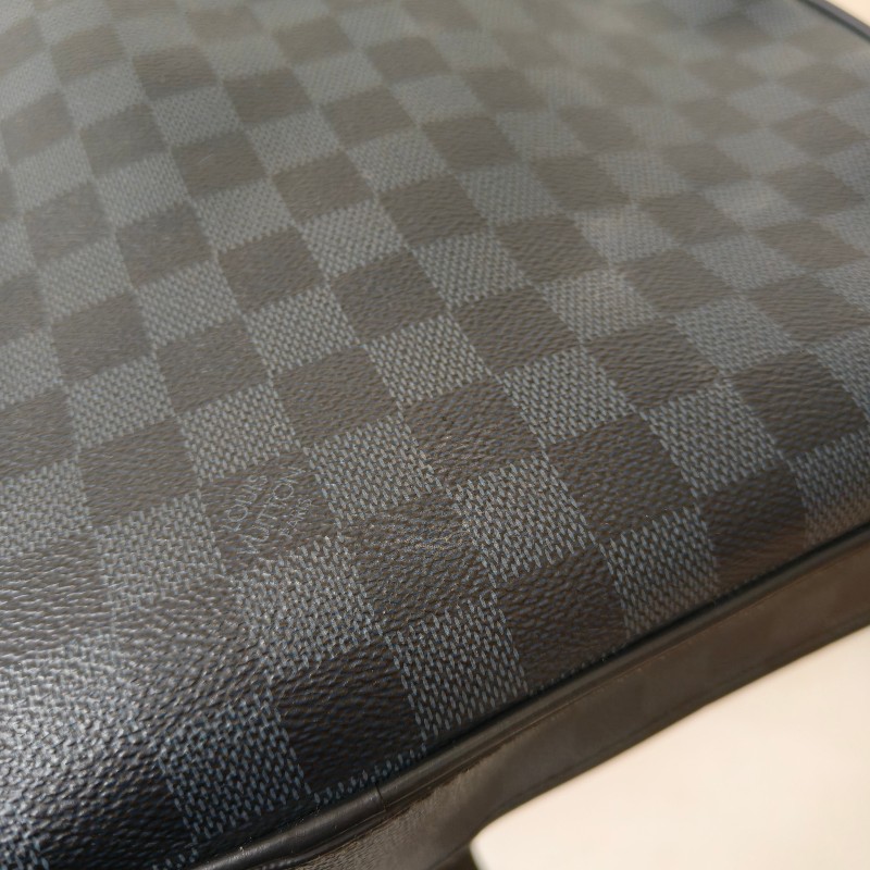 ‼️母親節狂降🫅‼️（原$26800）只到5/10⏰【8成新】㊣✨Louis Vuitton✨（附防塵袋）路易威登 LV 棋盤格 兩用 商務 手提包 公事包 電腦包 肩背包🌳二手樹屋🌳-50
