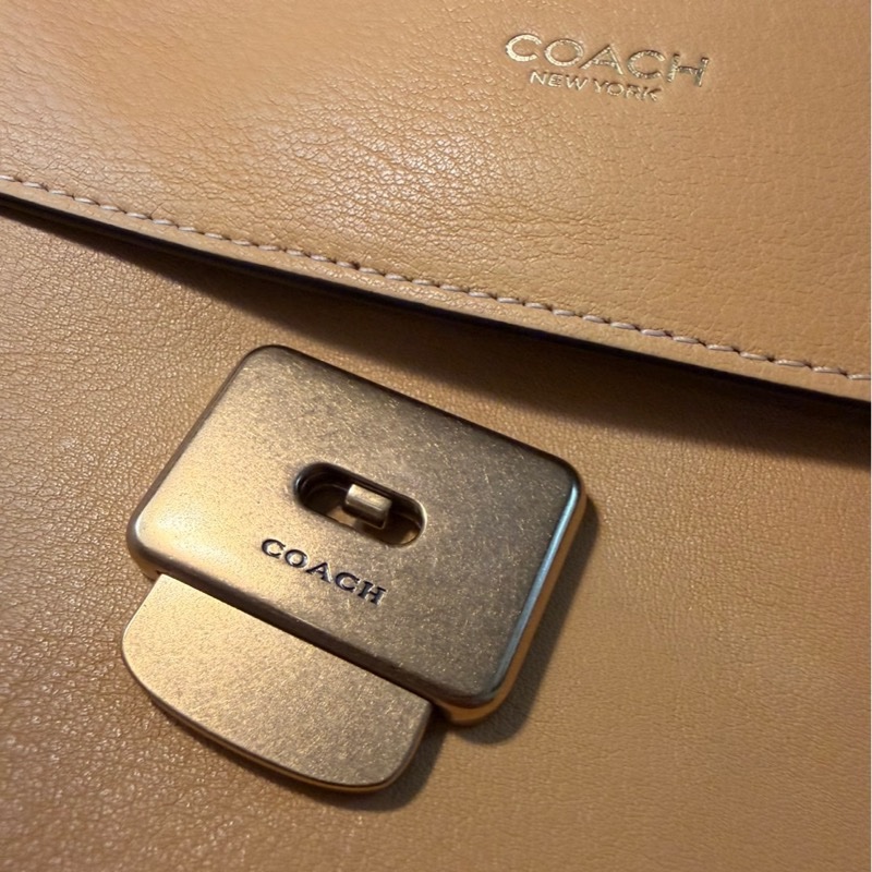 COACH CHELSEA 36 單肩手袋 香草白色 全新 無原盒-12