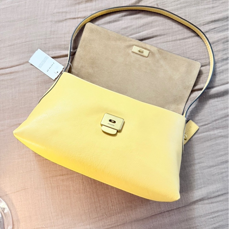 COACH CHELSEA 36 單肩手袋 香草白色 全新 無原盒-0