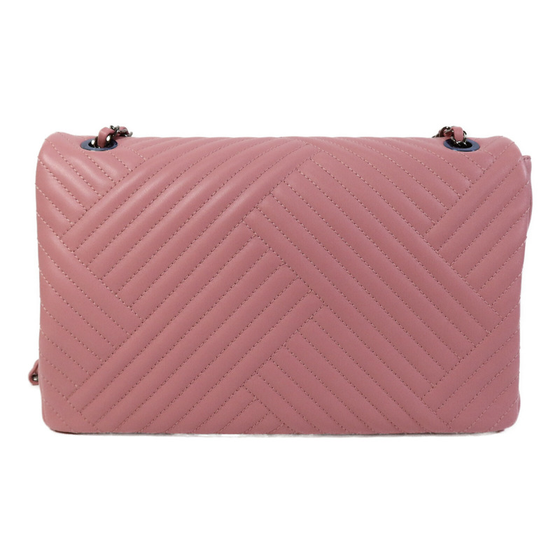 CHANEL 牛皮皮革Chain Shoulder Bag鏈帶肩背袋-1