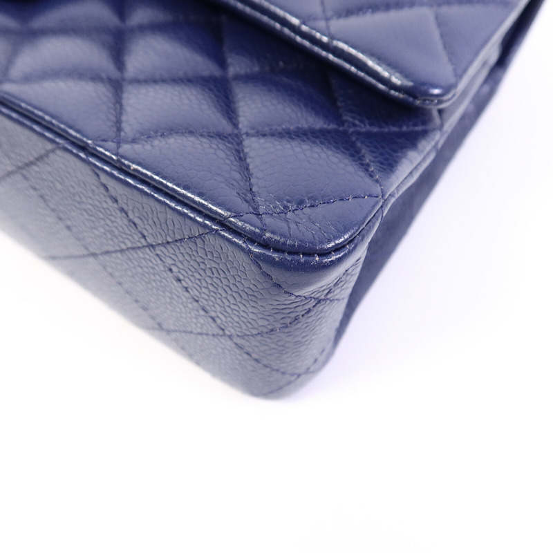 CHANEL 牛皮皮革Classic 25鏈帶肩背袋-10