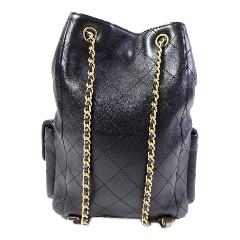 CHANEL 羊皮皮革25C Backpack背包-1