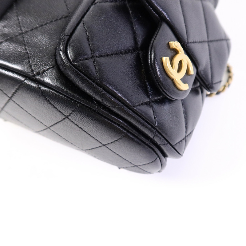 CHANEL 羊皮皮革25C Backpack背包-10