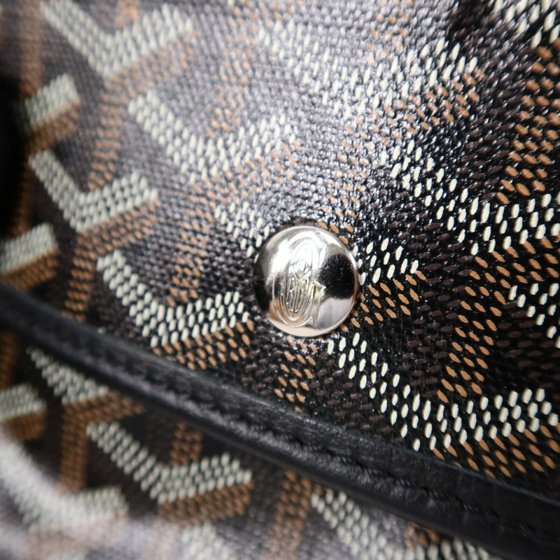 GOYARD 塗層帆布Saint Louis PM手挽袋-5