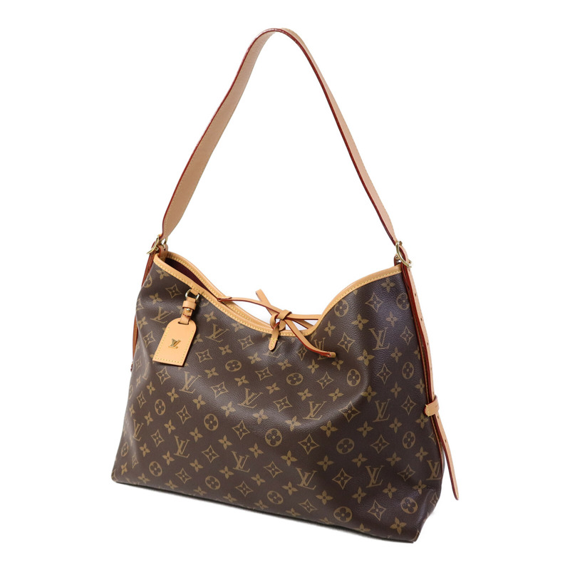 LOUIS VUITTON Monogram Carry All MM肩背袋-2
