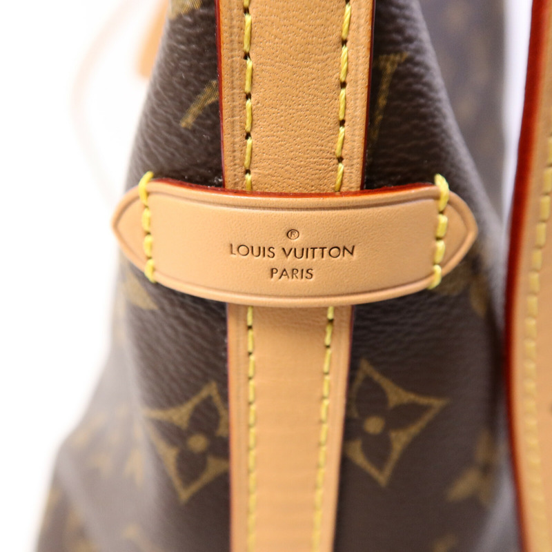 LOUIS VUITTON Monogram Carry All MM肩背袋-5
