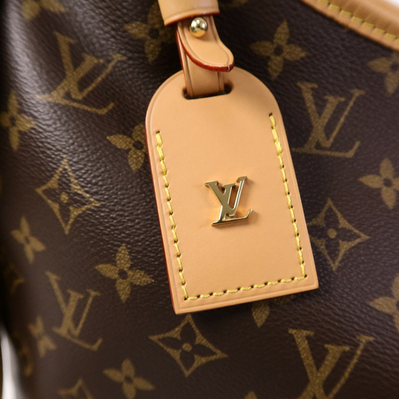 LOUIS VUITTON Monogram Carry All MM肩背袋-6