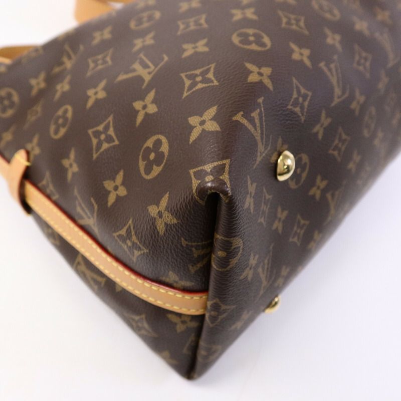 LOUIS VUITTON Monogram Carry All MM肩背袋-10