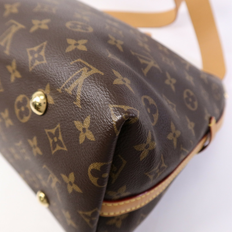 LOUIS VUITTON Monogram Carry All MM肩背袋-11