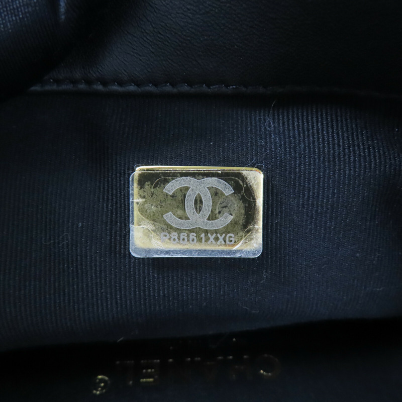 CHANEL 羊皮皮革Chain Shoulder鏈帶肩背袋-6