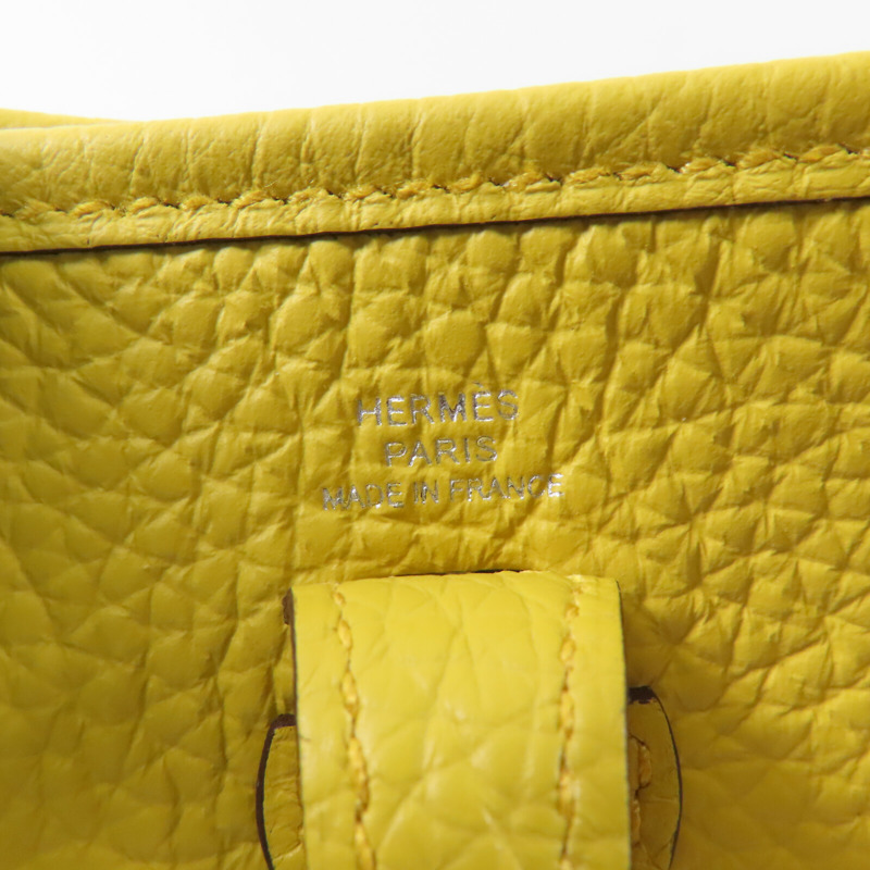 HERMES Clemence皮革Evelyne TPM肩背袋Sub-5