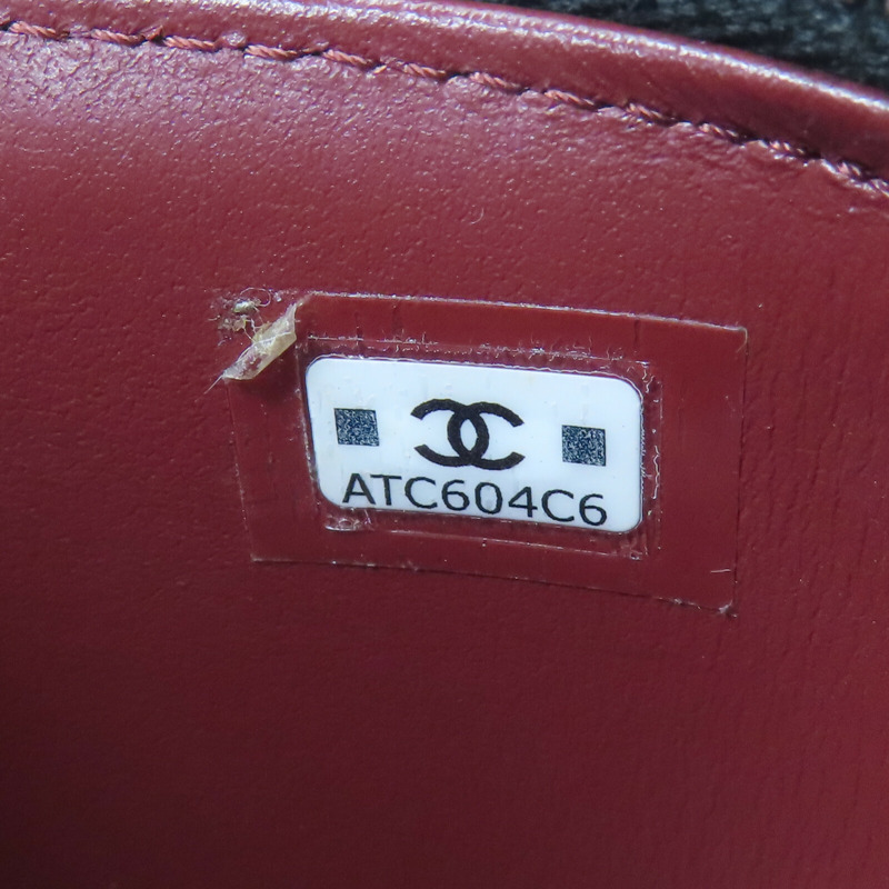 CHANEL 羊皮皮革Vanity Case鏈帶肩背袋-6