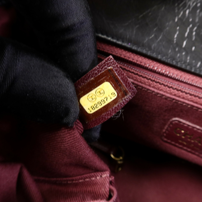 CHANEL 牛皮皮革Chain Shoulder Bag鏈帶肩背袋-7