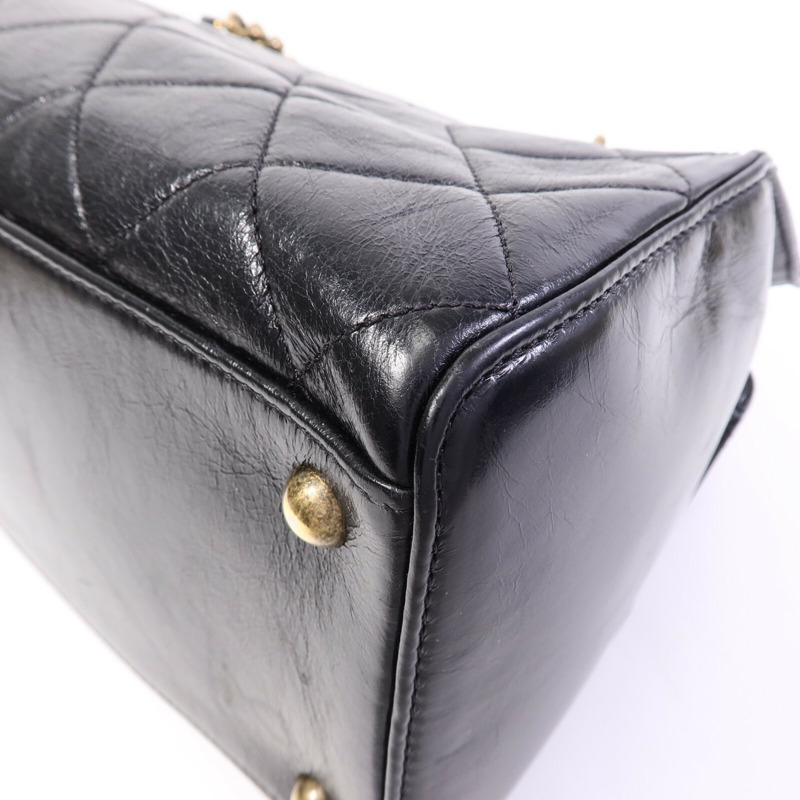 CHANEL 牛皮皮革Chain Shoulder Bag鏈帶肩背袋-11