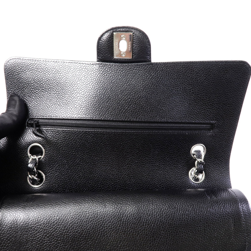 CHANEL 牛皮皮革Classic 25鏈帶肩背袋-14