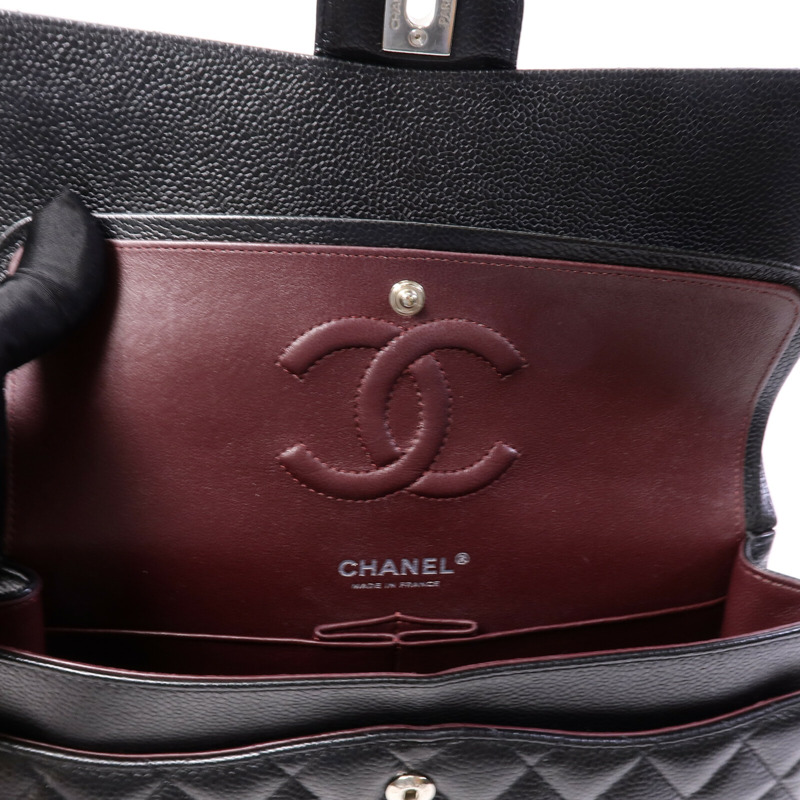 CHANEL 牛皮皮革Classic 25鏈帶肩背袋-15