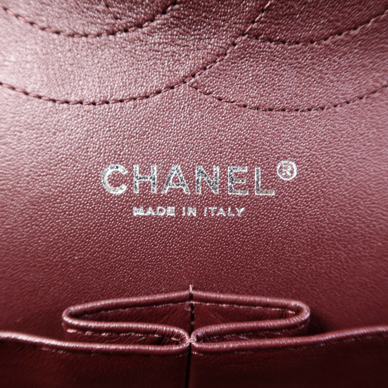 CHANEL 牛皮皮革Large Classic鏈帶肩背袋-5