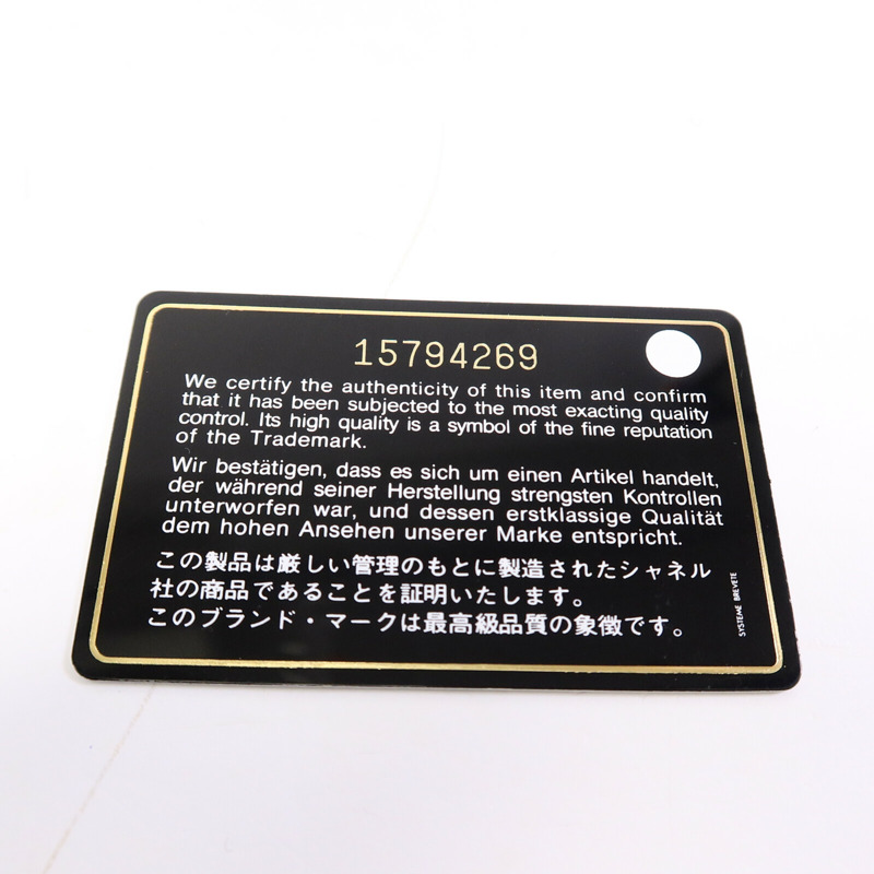 CHANEL 牛皮皮革Large Classic鏈帶肩背袋-16