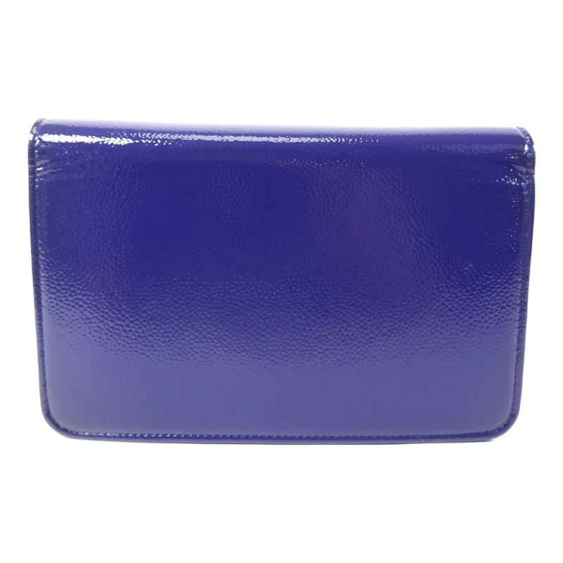CHANEL 漆皮皮革WOC Wallet On Chain鏈帶肩背袋-1