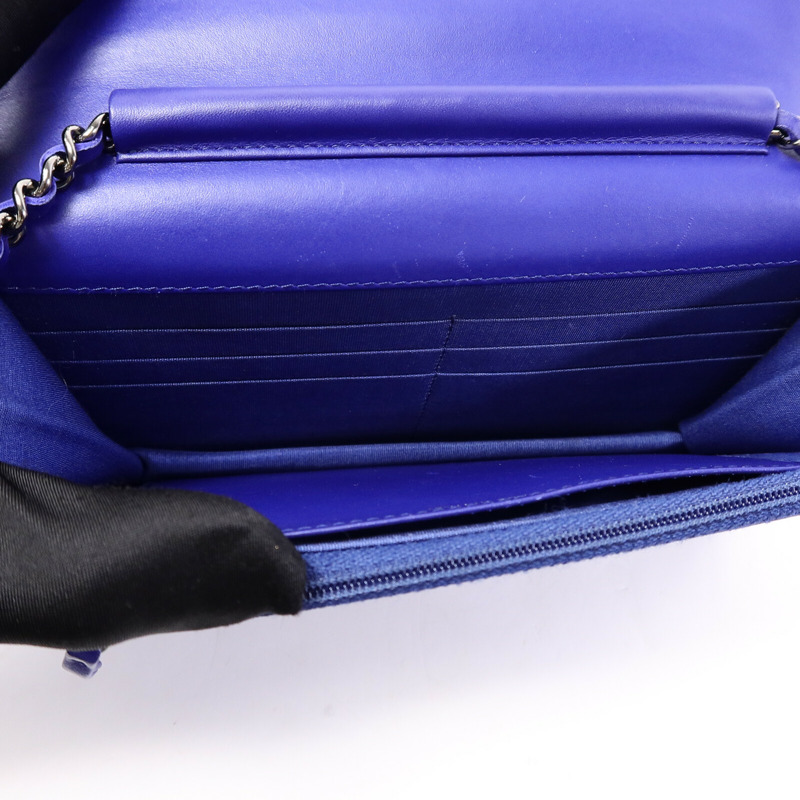 CHANEL 漆皮皮革WOC Wallet On Chain鏈帶肩背袋-4