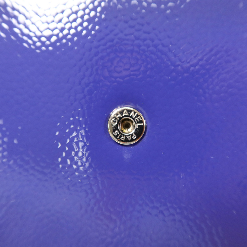 CHANEL 漆皮皮革WOC Wallet On Chain鏈帶肩背袋-6