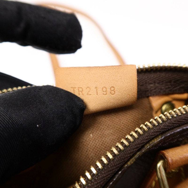 LOUIS VUITTON Monogram Nano Speedy手挽肩背兩用袋棕色-7