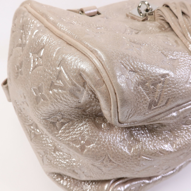 LOUIS VUITTON Monogram Shimmer Comet Boston Bag肩背袋-9
