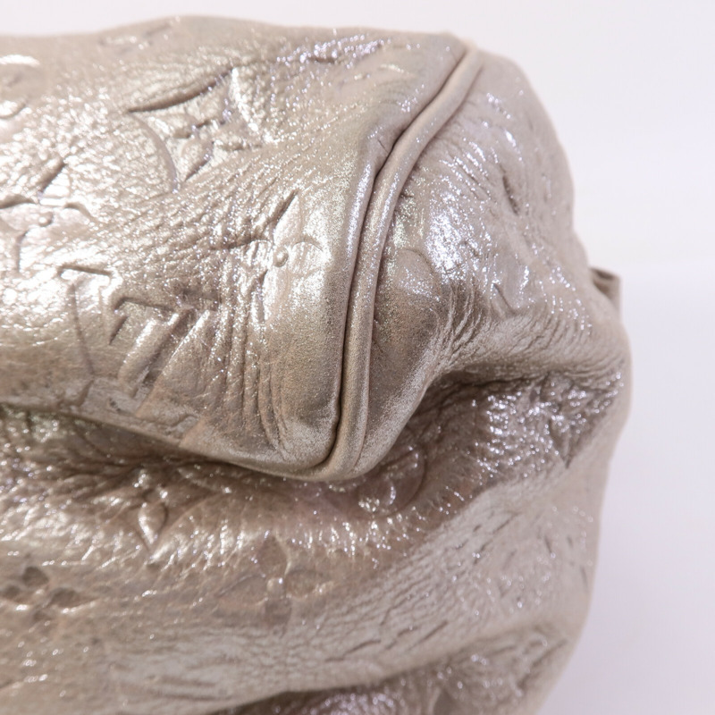 LOUIS VUITTON Monogram Shimmer Comet Boston Bag肩背袋-10