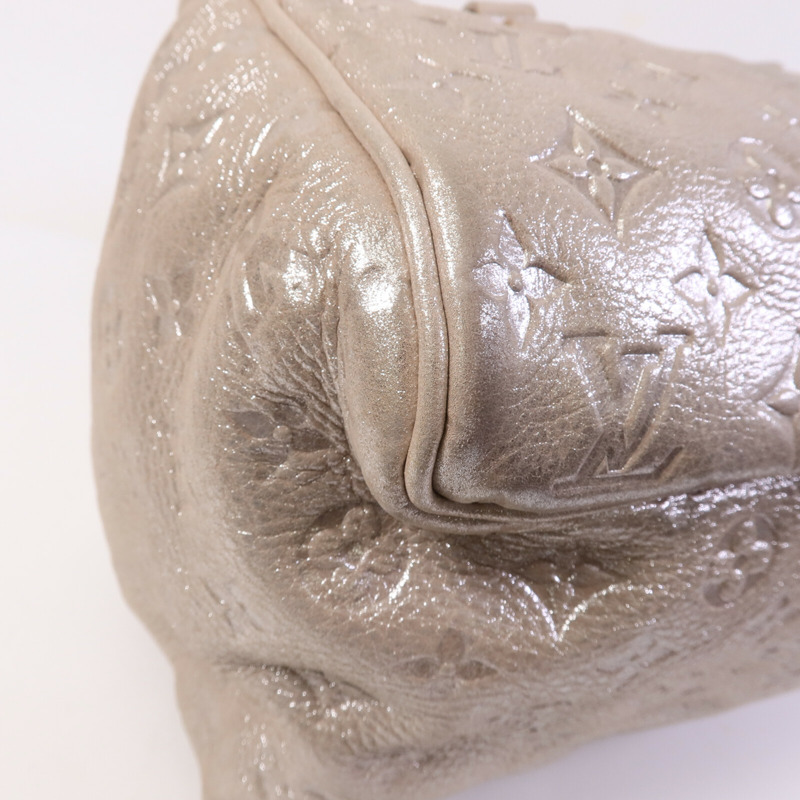 LOUIS VUITTON Monogram Shimmer Comet Boston Bag肩背袋-11