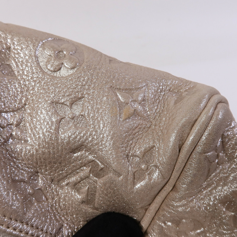 LOUIS VUITTON Monogram Shimmer Comet Boston Bag肩背袋-14