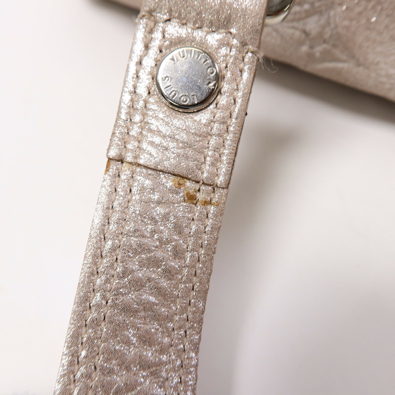 LOUIS VUITTON Monogram Shimmer Comet Boston Bag肩背袋-19