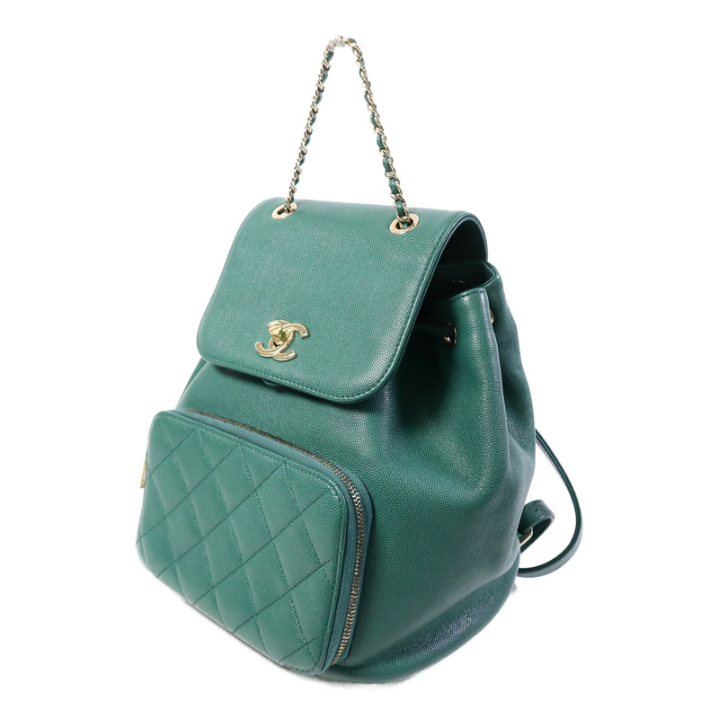 CHANEL 牛皮皮革Affinity Backpack背包-2