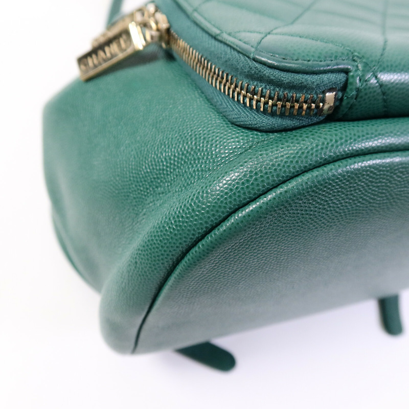 CHANEL 牛皮皮革Affinity Backpack背包-10