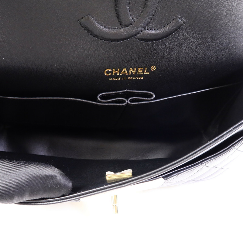 CHANEL 羊皮皮革Classic 25鏈帶肩背袋-4