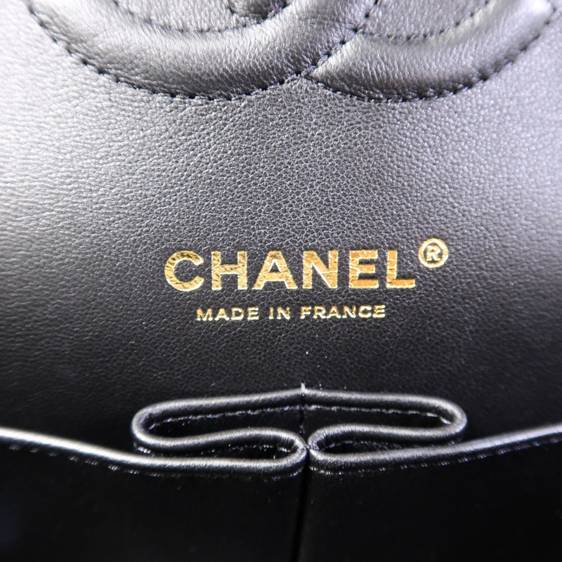 CHANEL 羊皮皮革Classic 25鏈帶肩背袋-5