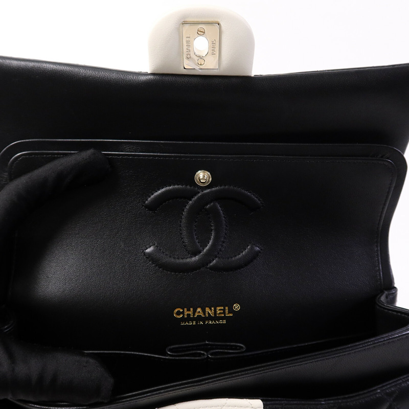 CHANEL 羊皮皮革Classic 25鏈帶肩背袋-15