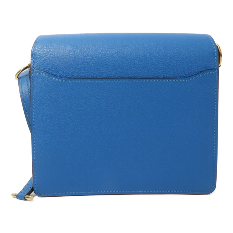HERMES Evercolor皮革Roulis Mini肩背袋Blue Zanzibar-1