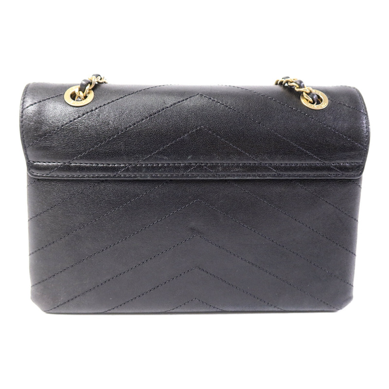 CHANEL 牛皮皮革Envelope Flap Bag鏈帶肩背袋-1