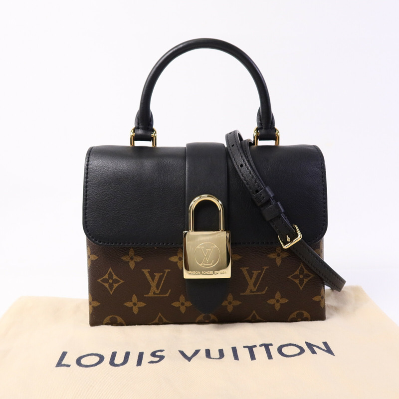 LOUIS VUITTON Monogram Locky BB手挽肩背兩用袋-8