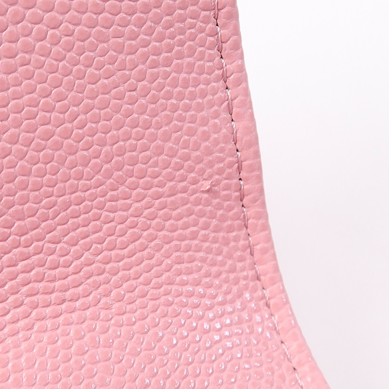 CHANEL 牛皮皮革WOC Wallet On Chain鏈帶手挽肩背兩用袋-14