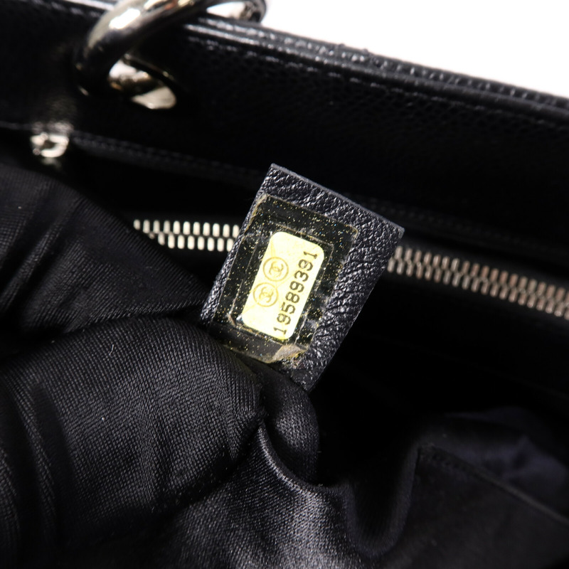 CHANEL 牛皮皮革GST Grand Shopping Tote Bag鏈帶肩背袋-7