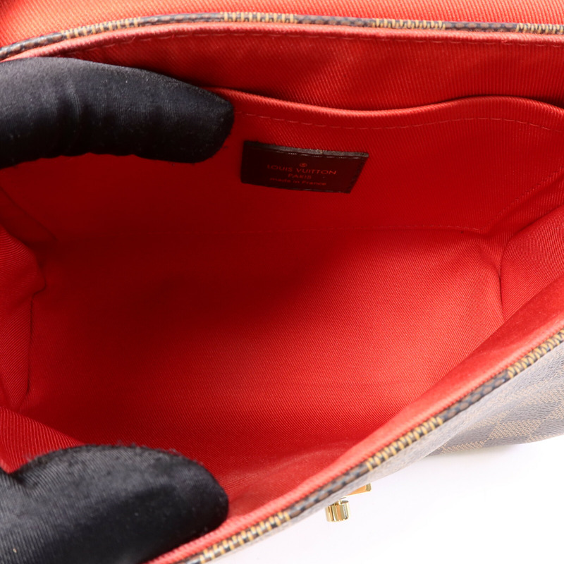 LOUIS VUITTON Damier Croisette手挽肩背兩用袋-4