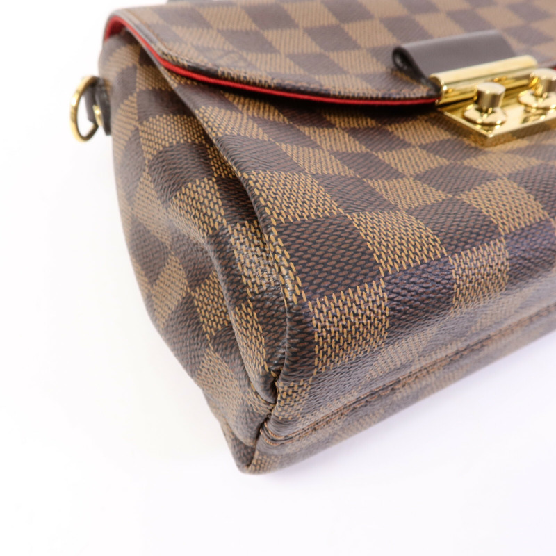 LOUIS VUITTON Damier Croisette手挽肩背兩用袋-10