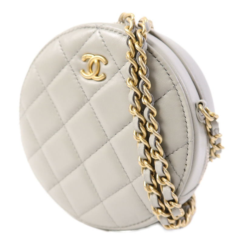 CHANEL 羊皮皮革Vanity Case鏈帶肩背袋-2